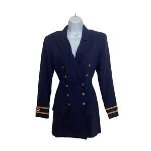 Vintage Military Style Blazer